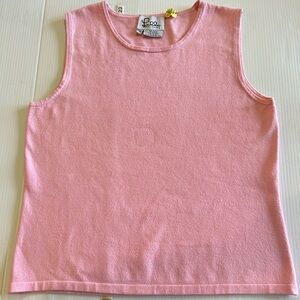 Lilly Pulitzer petite extra large pink tank top/shell sleeveless pullover